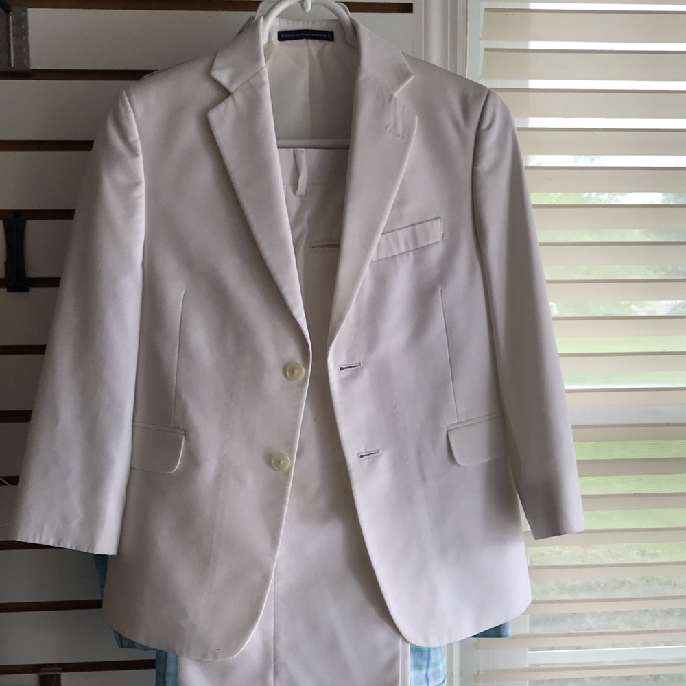Boys White Suit great for First Communion